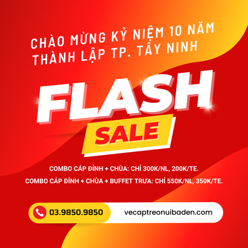 Khuyến Mãi Vé Cáp Treo Núi Bà Đen Sun World
